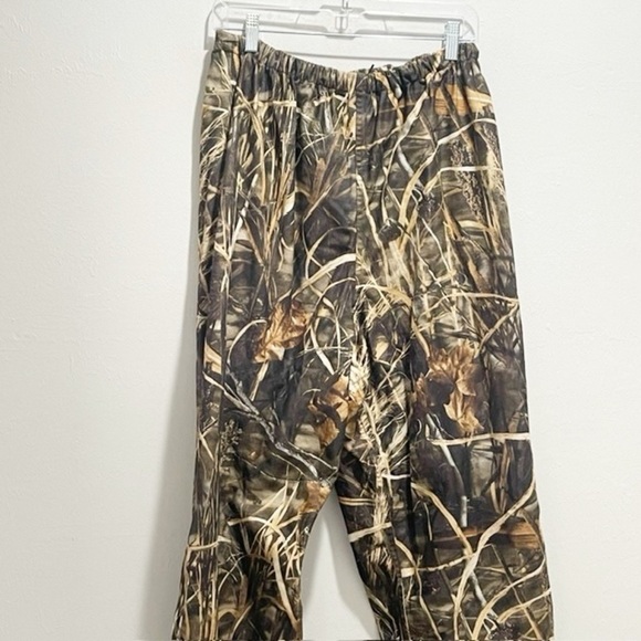MAD DOG GEAR Men's Green Camouflage Hunting Mesh Lined Pants Water Resistant XL - Picture 3 of 8